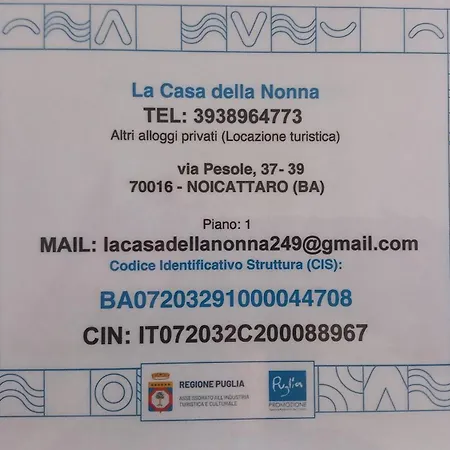 A Due Passi Da Bari - La Casa Della Nonna Al 39 Apartamento *
